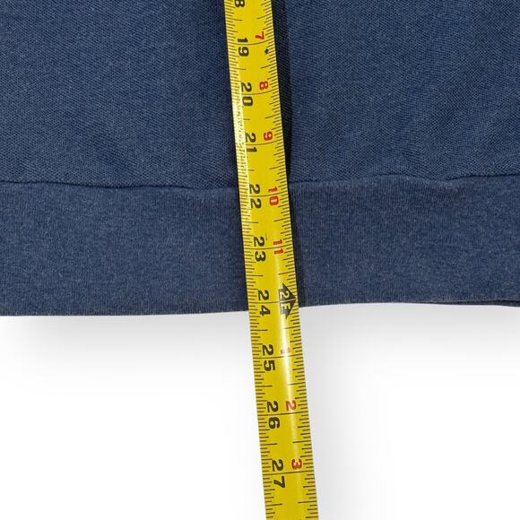 Polo Ralph Lauren Sweater Boys L 14-16 Blue 1/4 Quarter Zip Pullover Cotton - Picture 7 of 7